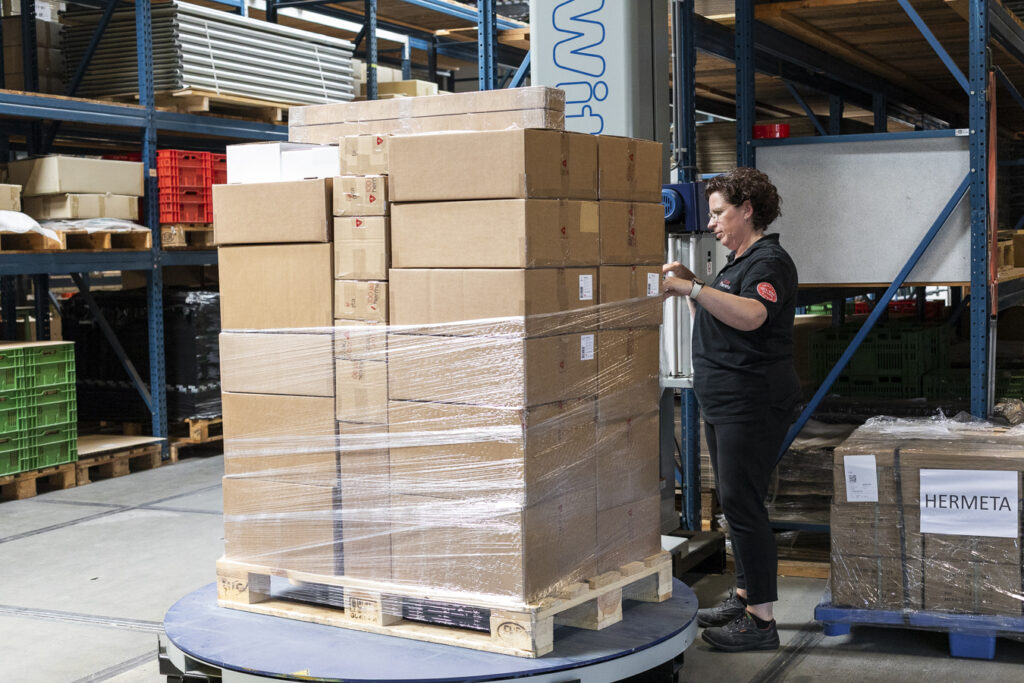 Verzending aluminium producten op maat